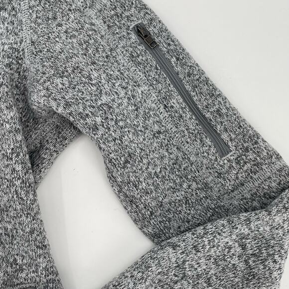 Patagonia Women's Full Zip Sweater Jacket, Light Gray, Sz. S, Outdoor Slimming - Picture 9 of 11